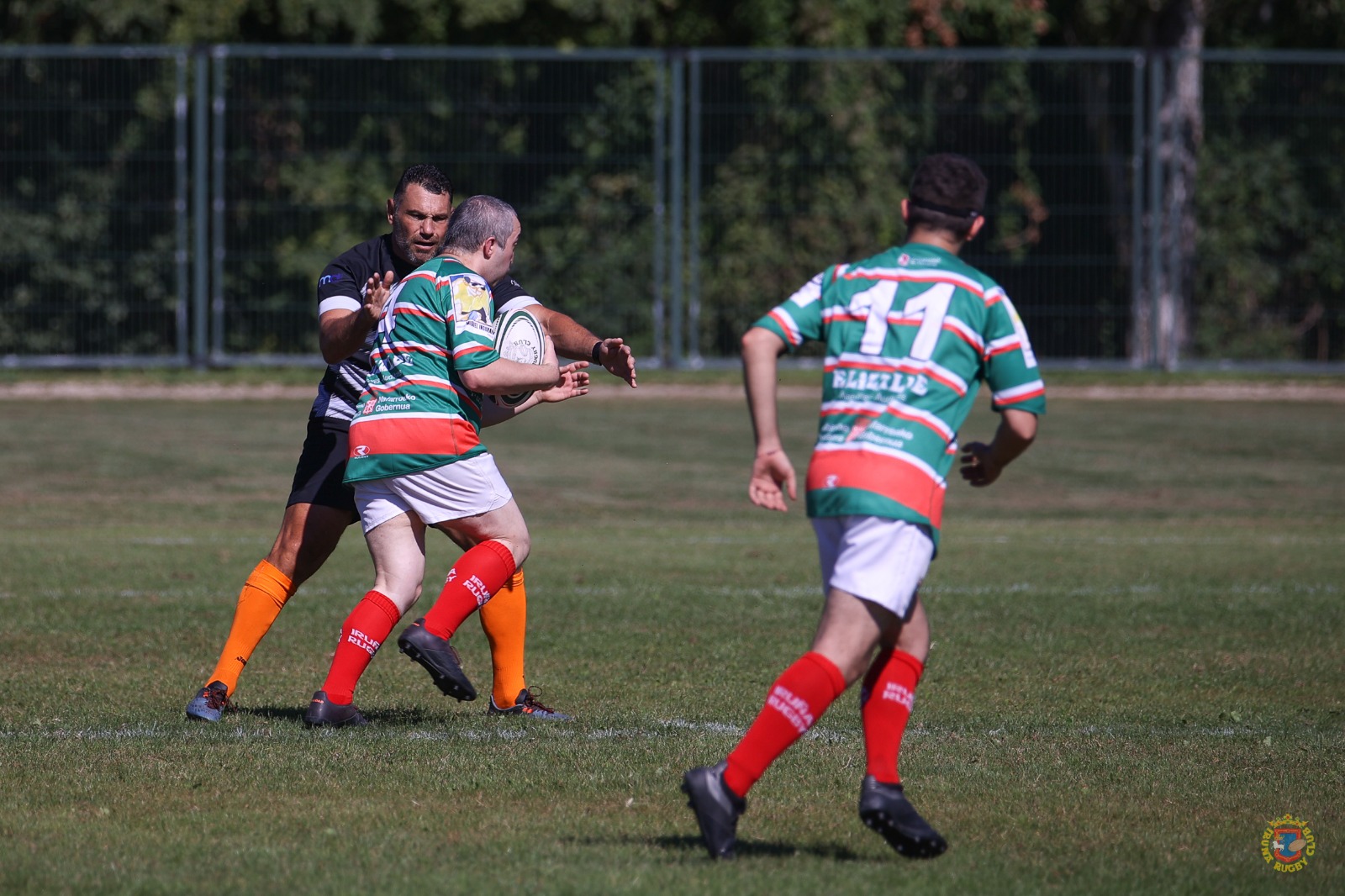 Pamplona recibió la visita del seleccionado MARI´s (Mixed Ability Rugby Invitational)